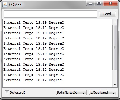 Temp Reading Serial Temp Reading Serial