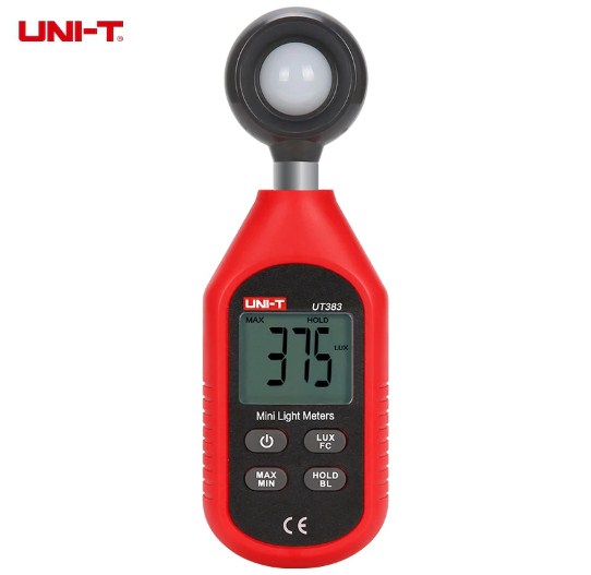 Digital Luxmeter (UNI-T UT383) Front Digital Luxmeter (UNI-T UT383) Front
