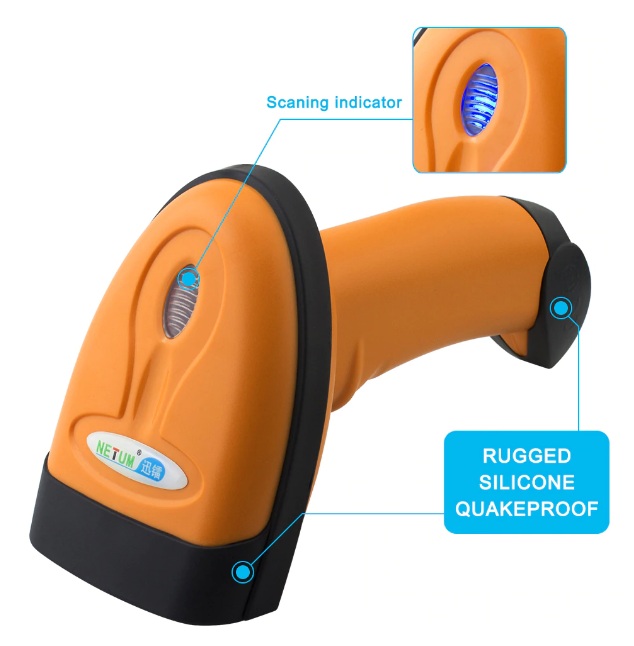 NT-1228 Wired 2D QR Barcode Scanner - Indication Light NT-1228 Wired 2D QR Barcode Scanner - Indication Light